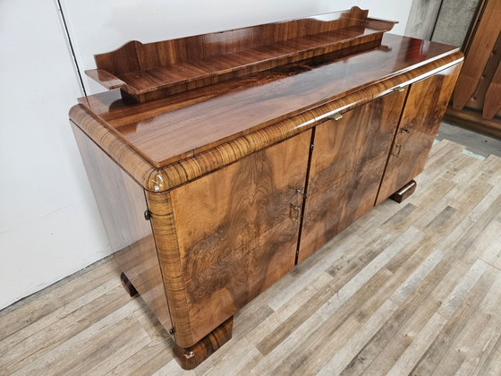 Credenza francese Art Decò in noce, 1940 – Credenze, Legno (photo 3 of 39)