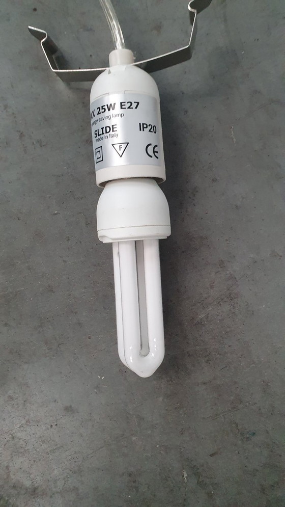 Image 1 of 2x Slide Studio Design Italy Sirio Lampen, weiße Sternform