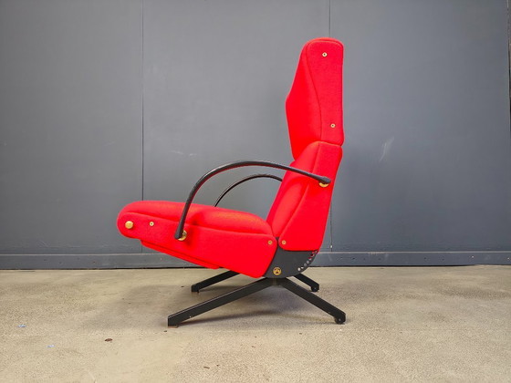 Image 1 of Vintage p40 lounge chair by Osvaldo Borsani for tecno, 1960s
