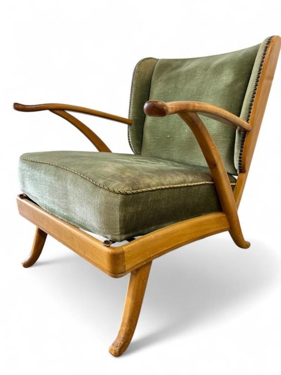 Image 1 of Vintage fauteuil / eenpersoonsfauteuil / clubfauteuil KNOLL Antimott 66 x 70 x 74 cm hoog