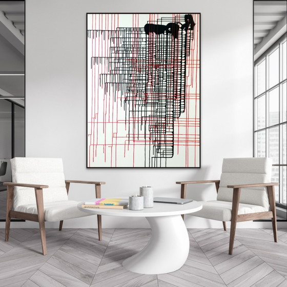 Antadze Abstract Composition XXL – Paintings & Drawings, Canvas (photo 5 of 15)