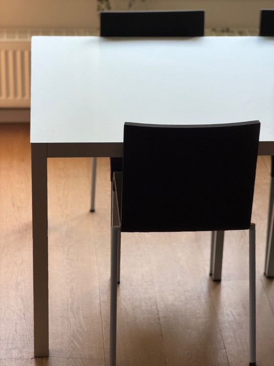 MDF Italia Lim Design Dining Table Desk (200x90) - Aluminium (photo 7 of 12)