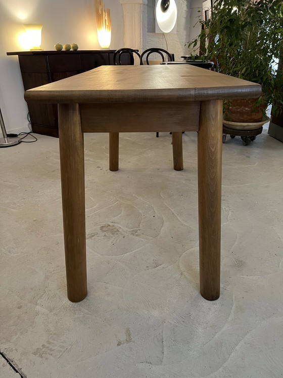 Image 1 of Tavolo da pranzo in faggio anni '50