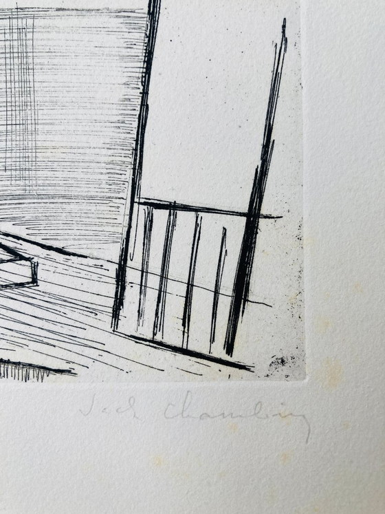 Image 1 of Jack Chambrin - Gravure vintage - Amsterdam