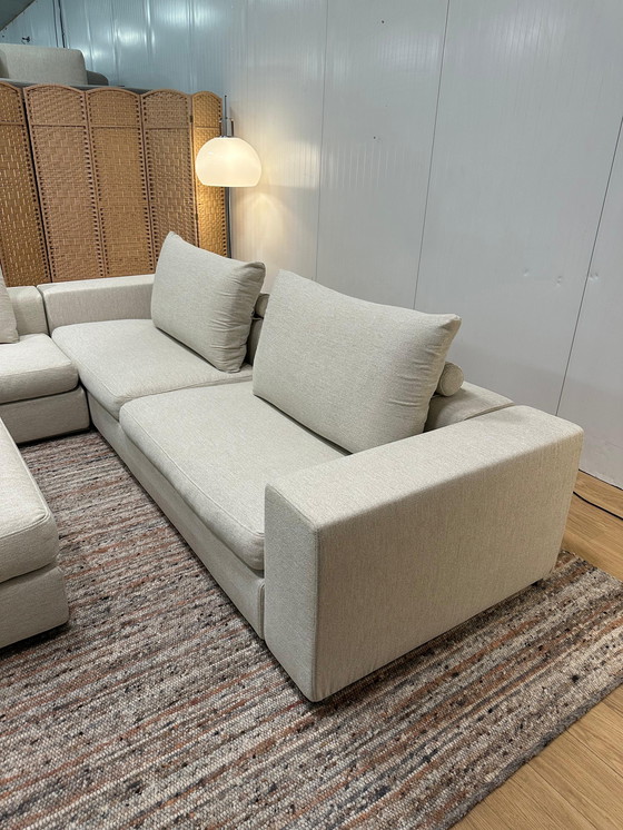 Image 1 of Sofá esquinero + taburete Flexform Groundpiece