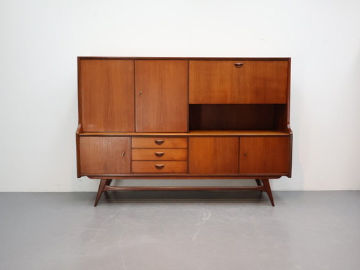 Louis van Teeffelen para el mueble de pared Webe núm. 11 teca