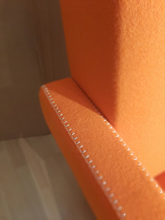 Image 1 of Cassina Utrecht 637 Nuovo mai usato in panno di lana Ruggine arancione (Serie 13L) Punto cavallo