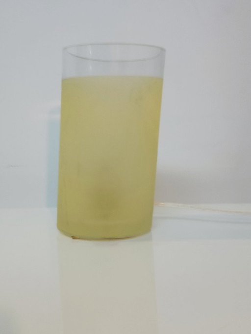 Lámpara de mesa modernista de Louis Drimmer, década de 1970.