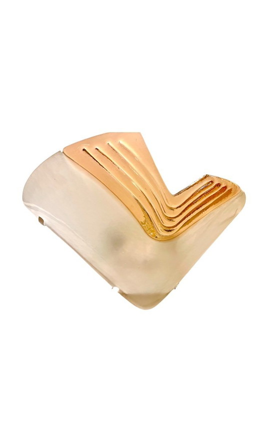 Image 1 of Par de apliques de pared La Murina Glass Murano, Italia 1980