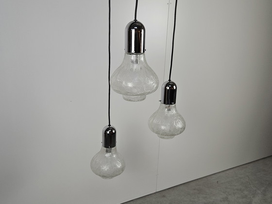 Image 1 of Lampe suspendue cascade vintage, New Old Stock