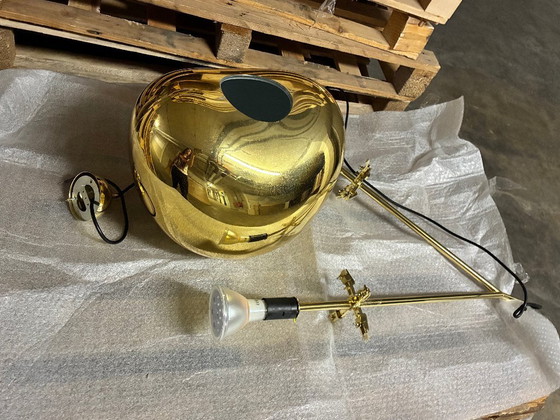 Qeeboo Cherry Lamp Gold – Hanglampen, Plastic (photo 5 of 6)