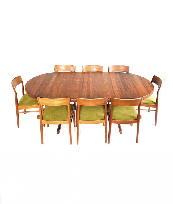 Image 1 of Table à manger danoise extensible vintage des années 60