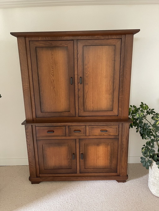 Wooden vintage cabinet