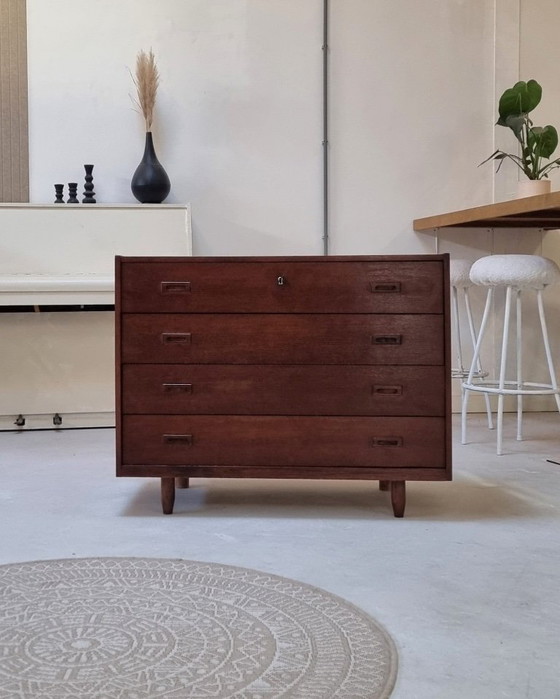 Image 1 of Mid-century chest of drawers