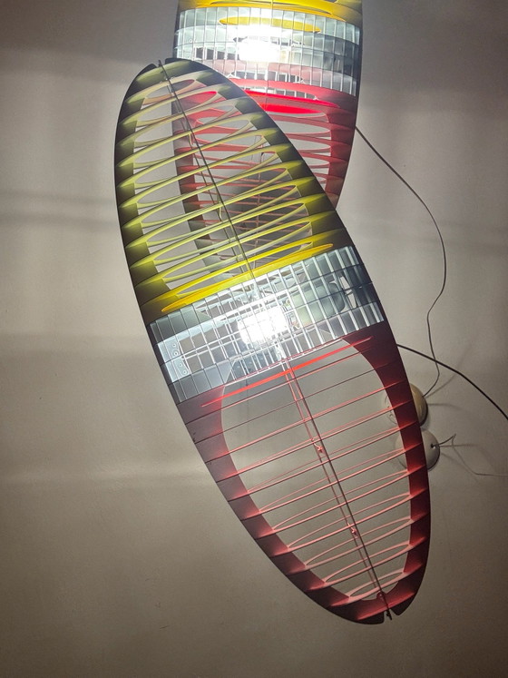 Luceplan Titania Pendant Light, Design Classic in very good condition, Ceiling lights, Aluminium, Silver (photo 3 of 6)