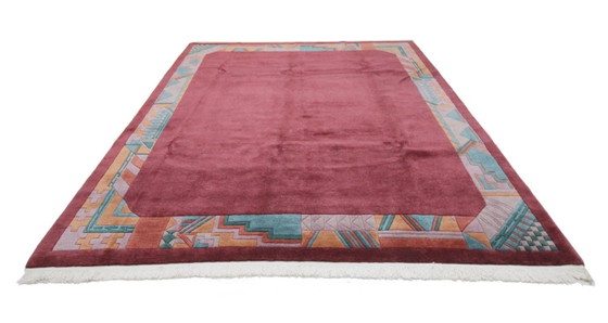 Original Modern Designer Highland Wool Rug Nepal 287 x 250 cm, Rugs & carpets, Pink (photo 3 of 10)