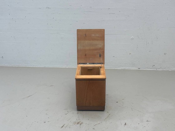 Vintage Wooden Seating Chest, 1960s – Storage cabinet (photo 9 of 13)