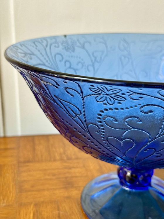 Cesto di frutta in vetro blu – Ciotole, Glass (photo 9 of 12)