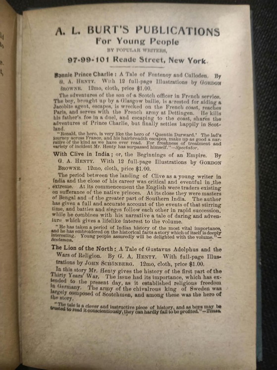Libro antico "Autobiography of Benjamin Franklin" - A. L. Burt NY – Stampe artistiche, Carta (photo 5 of 6)