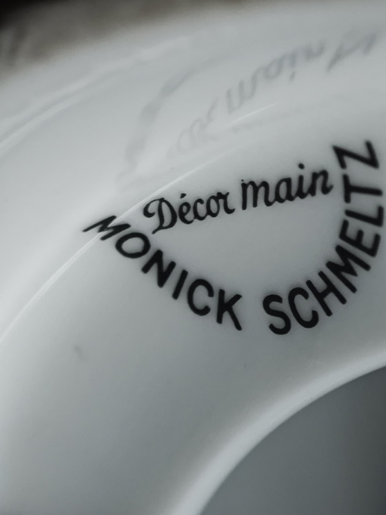 Image 1 of Base de lámpara Monick Schmeltz, Limoges Francia 