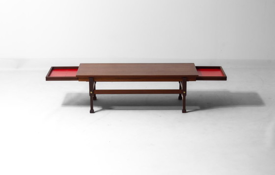 Image 1 of Coffee table with hidden drawers