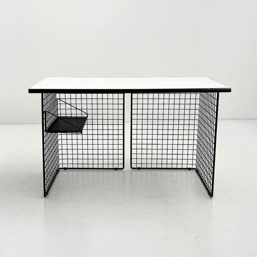 Black Wire Writing Desk, 1980s