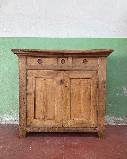 Credenza bassa rustica italiana del 800