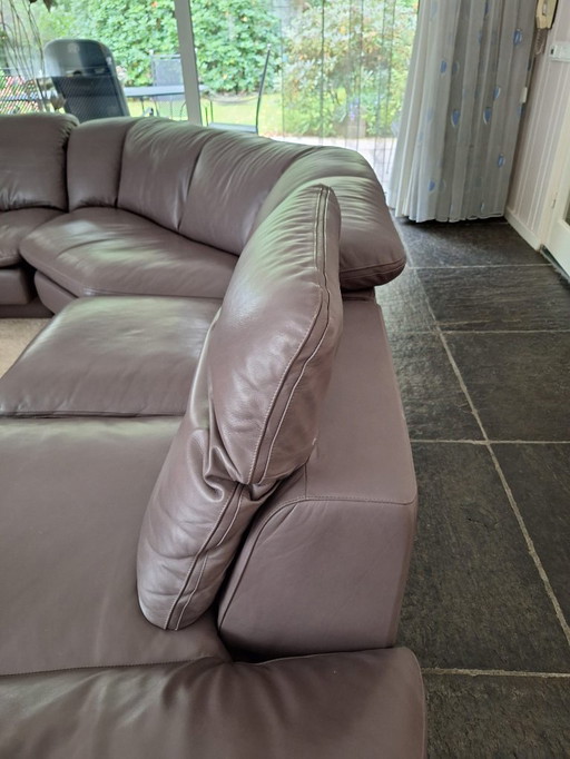 Leather Corner Sofa Swiss Seats HM - Modular
