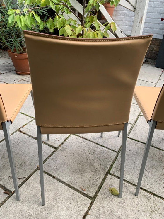 Image 1 of Set of 6 Zanotta chairs