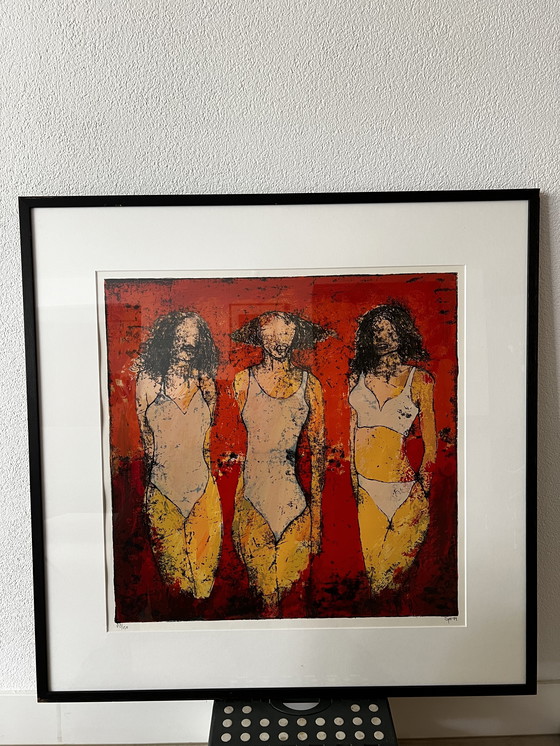 Image 1 of Screen print Sjer Jacobs Bath girls