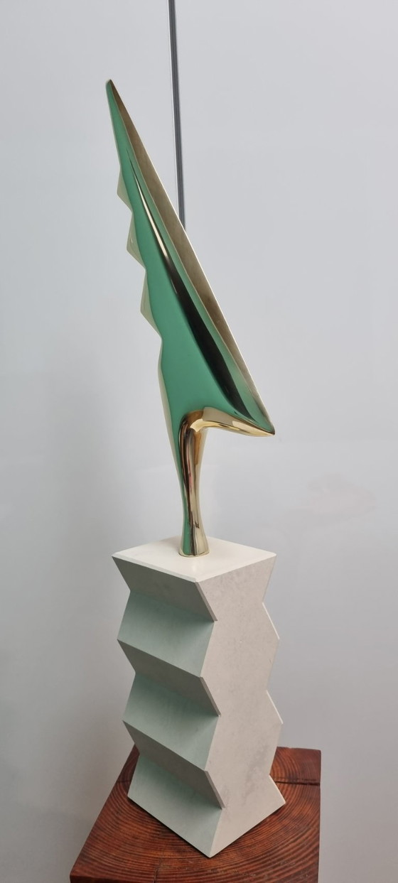 Image 1 of Die von Brancusi inspirierte Hahnenskulptur