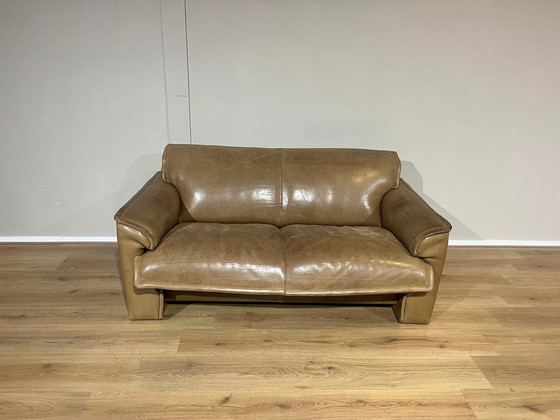 Image 1 of Leolux 760 Bulli - Vintage - 2 Seater Sofa - Leather - Design.