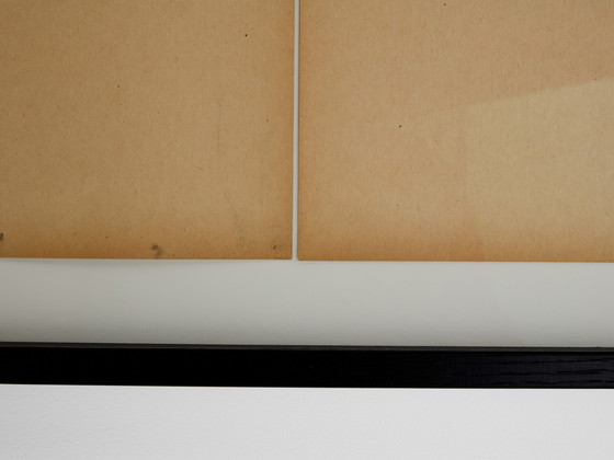 Image 1 of T'ang Haywen gesigneerd tweeluik inkt op beige papier 1972