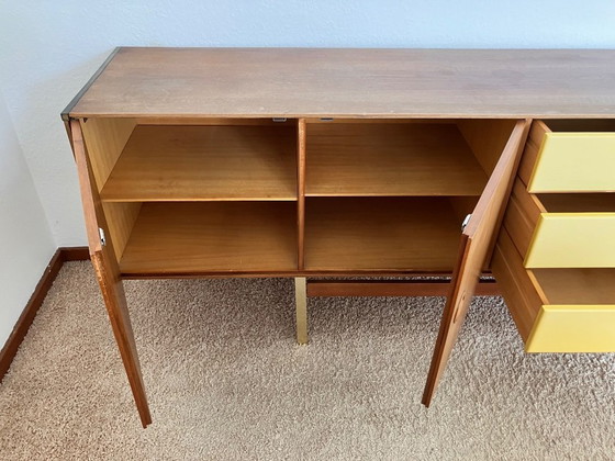 Image 1 of Vintage Fristho Franeker Sideboard (Modulus) with Brass Details – 1950s