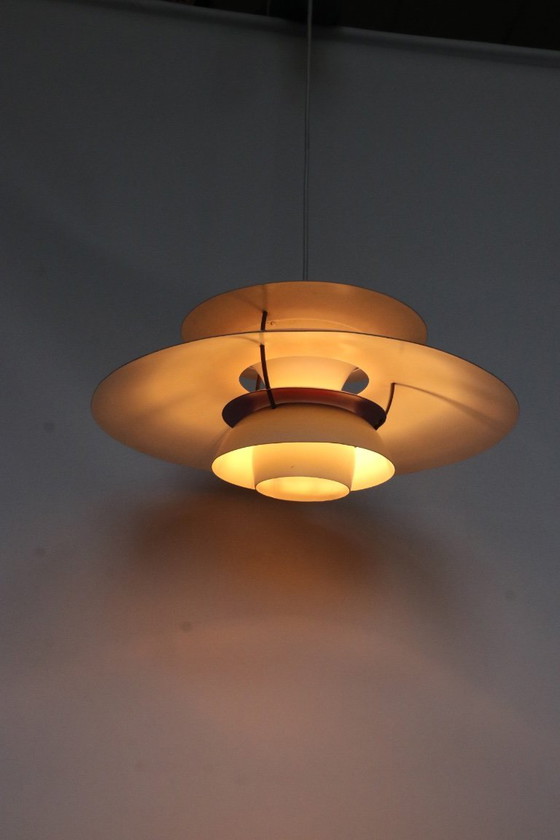 Image 1 of Lampada a sospensione Louis Poulsen PH5 vintage design originale danese