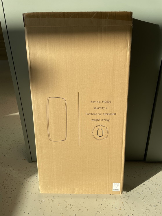 Image 1 of Miroir rectangulaire en laiton Hübsch NOUVEAU