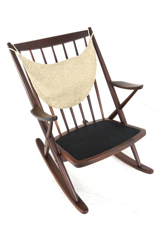 Image 1 of Frank Reenskaug Bramin Schaukelstuhl, Modell 182, Vintage