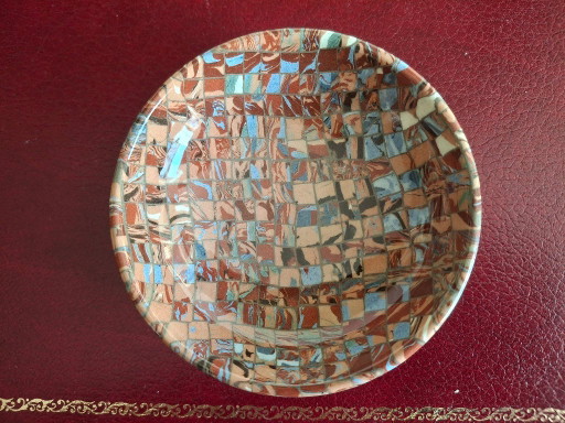 Set of 2 Gerbino mixed clay bowls from Vallauris – decoratieve objecten, Ceramic (photo 2 of 5)