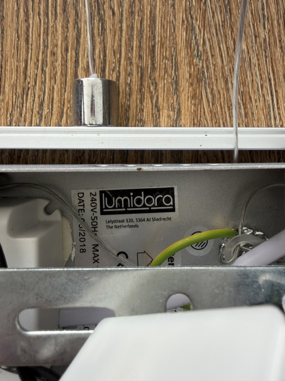 Lampada a sospensione LED stretta – Lumidora, Lampade a sospensione, Metal, Plastic (photo 10 of 14)