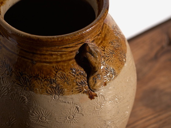 Antique Chinese glazed stoneware vase – China, circa 1900 – Rustic (photo 28 of 40)