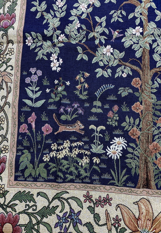 Image 1 of Vintage Tapestry From France