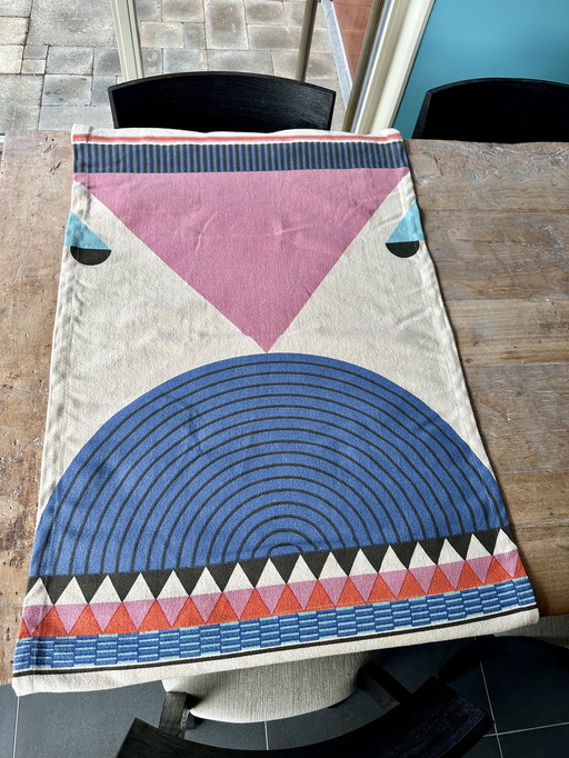 Arazzo da parete XL di design in colori pastello