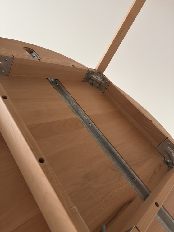 Image 1 of The Machine Room Sav & Okse Nonne Table Round Beech 120 CM