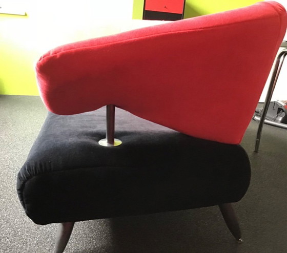 Image 1 of Banco rojo/negro