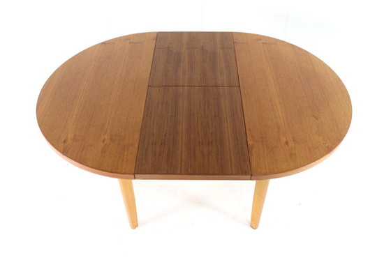 Image 1 of Round extendable dining table 'Rudolstadt' vintage