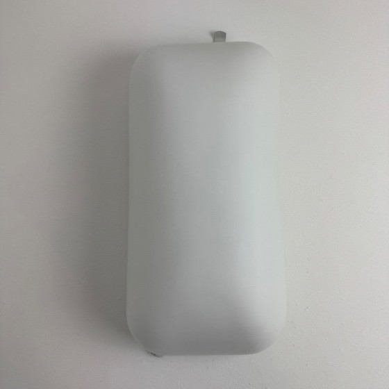 Image 1 of Vintage rechthoekige opalen wandlamp "VITOUVER" XL