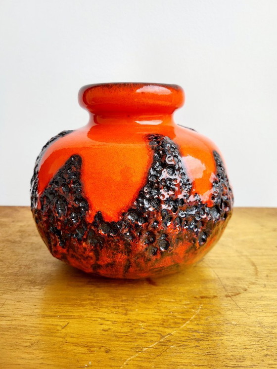 Image 1 of Vintage ceramic Fat Lava vase, Germany, 1970s