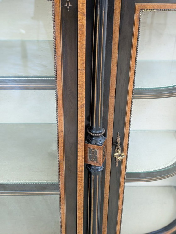 Image 1 of Credenza - Legno annerito, radica di noce - Napoleone III