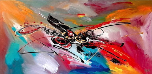 Artist painting - Jan MARTI - Infinity