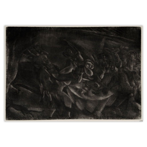 Jules Pascin Das Mezzotinto-Fest 1980